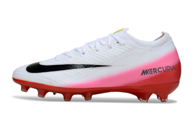Men's Nike Air Zoom Mercurial Vapor 16 Elite AG Football Boots - White/Black/Red