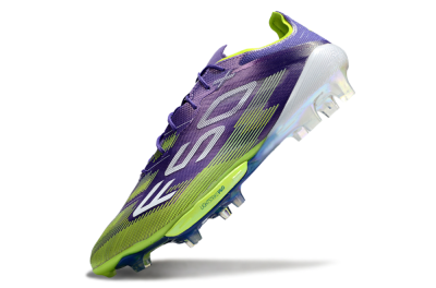 Men's Adidas F50+ Elite Lightstrike Pro FG Football Boots - Purple/Yellow/White