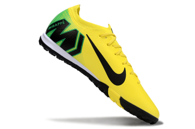 Unisex Nike Air Zoom Mercurial Vapor 16 Elite TF Football Shoes - Yellow/Black/Green