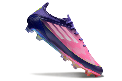 Unisex Adidas F50 Elite FG Football Boots - Pink/Blue/Yellow