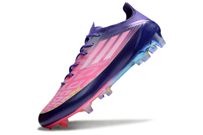Unisex Adidas F50 Elite FG Football Boots - Pink/Blue/Yellow