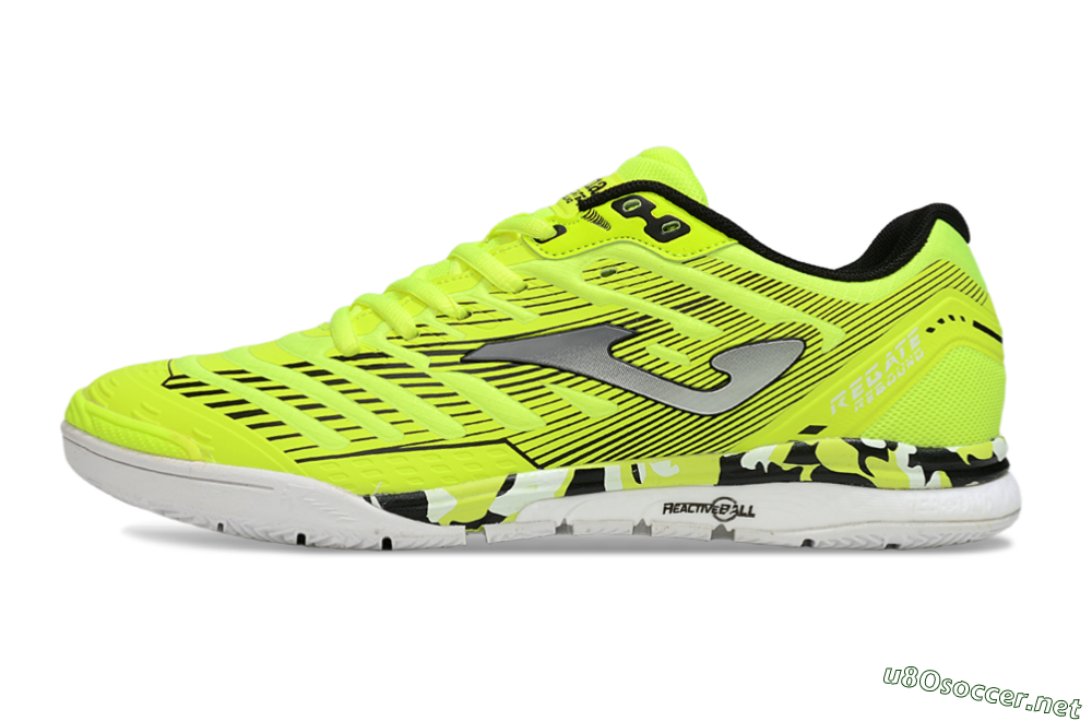 Men's Joma Top Flex IC Football Shoes - Yellow/Silver/Black 0
