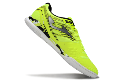 Men's Joma Top Flex IC Football Shoes - Yellow/Silver/Black