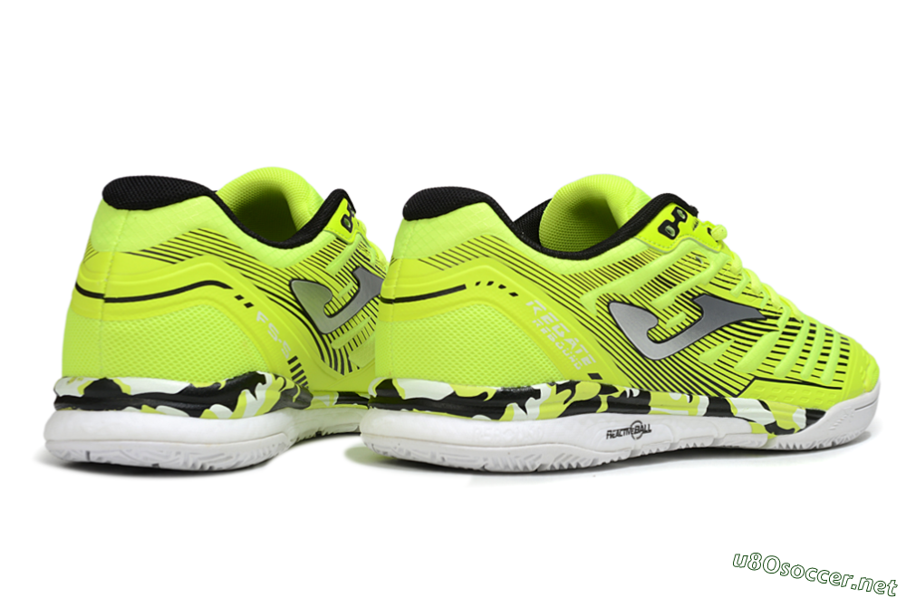 Men's Joma Top Flex IC Football Shoes - Yellow/Silver/Black 6