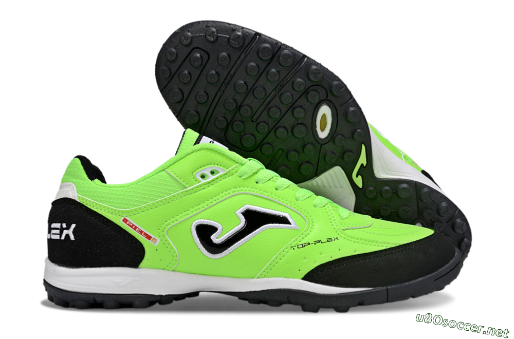 Men's Joma Top Flex TF Football Shoes - Yellow/Black/White 2