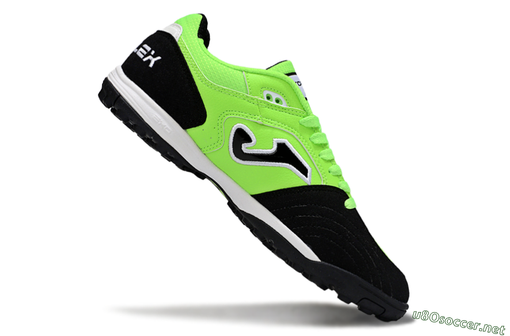 Men's Joma Top Flex TF Football Shoes - Yellow/Black/White 4