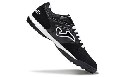 Men's Joma Top Flex TF Football Shoes - Black/White/Red