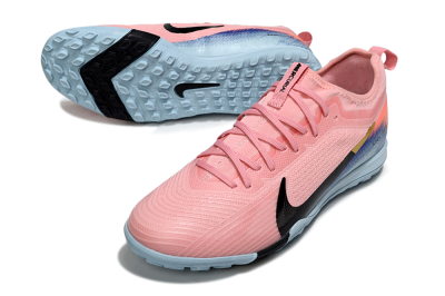 Unisex Nike Air Zoom Mercurial Vapor 16 Pro TF Football Shoes - Pink/Black/Gold