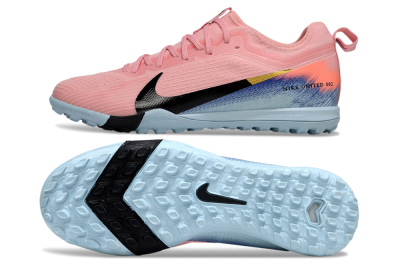 Unisex Nike Air Zoom Mercurial Vapor 16 Pro TF Football Shoes - Pink/Black/Gold