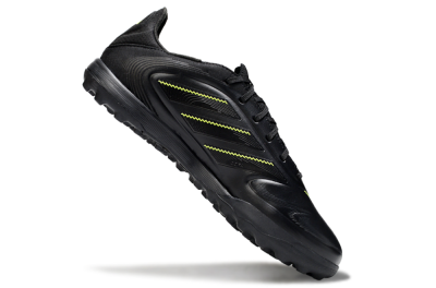 Men's Adidas Copa Pure 2 TF Football Shoes - Black/Yellow