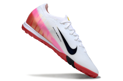 Unisex Nike Air Zoom Mercurial Vapor 16 Elite TF Football Shoes - White/Black/Red