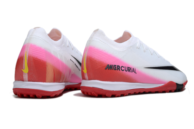 Unisex Nike Air Zoom Mercurial Vapor 16 Elite TF Football Shoes - White/Black/Red