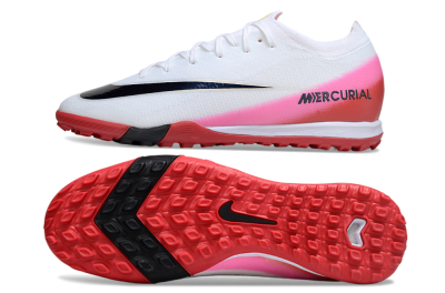 Unisex Nike Air Zoom Mercurial Vapor 16 Elite TF Football Shoes - White/Black/Red