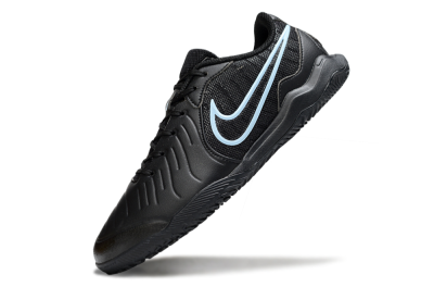 Men's Nike Tiempo Legend 10 Academy IC Football Shoes - Black/Jade