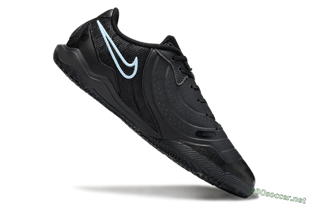 Men's Nike Tiempo Legend 10 Academy IC Football Shoes - Black/Jade 4