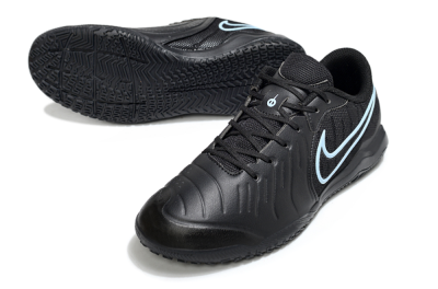 Men's Nike Tiempo Legend 10 Academy IC Football Shoes - Black/Jade