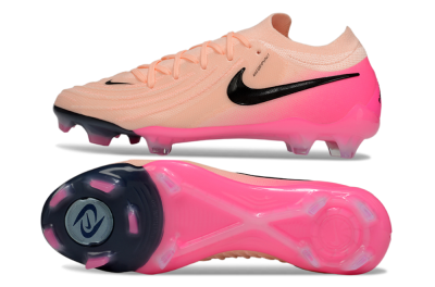 Unisex Nike Phantom GX 2 Elite FG Football Boots - Pink/Black
