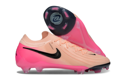 Unisex Nike Phantom GX 2 Elite FG Football Boots - Pink/Black
