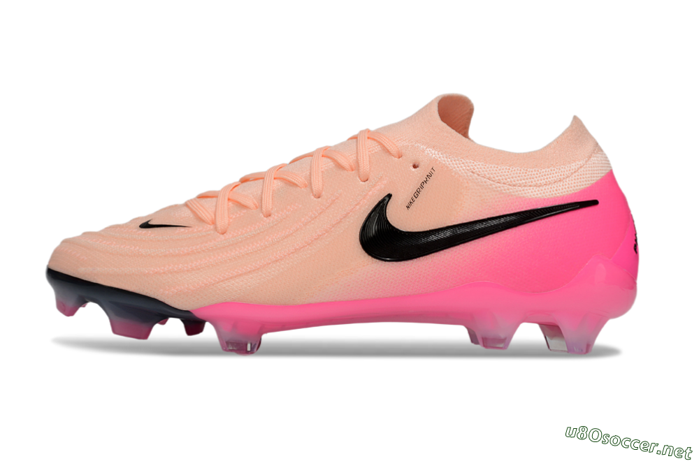 Unisex Nike Phantom GX 2 Elite FG Football Boots - Pink/Black 0