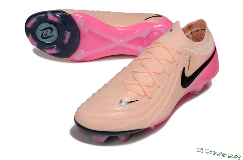 Unisex Nike Phantom GX 2 Elite FG Football Boots - Pink/Black 3