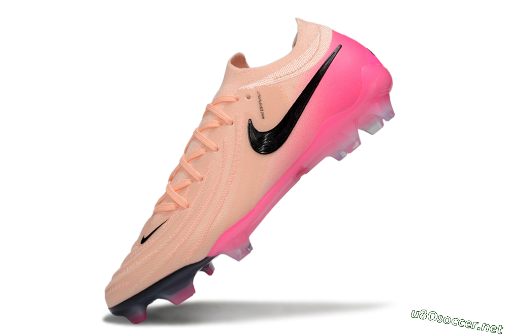 Unisex Nike Phantom GX 2 Elite FG Football Boots - Pink/Black 5