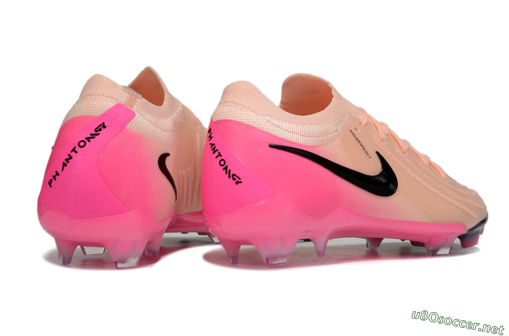 Unisex Nike Phantom GX 2 Elite FG Football Boots - Pink/Black 6