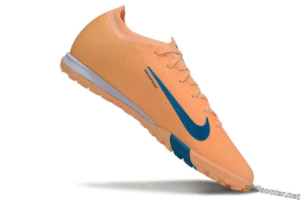 Unisex Nike Air Zoom Mercurial Vapor 16 Elite TF Football Shoes - Pink/Blue/White 4