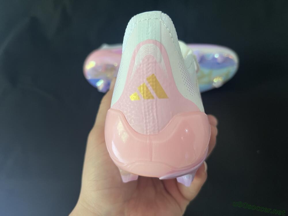 Unisex Adidas Predator 25 Elite Foldover Tongue FG Football Boots - Pink/Purple/Gold