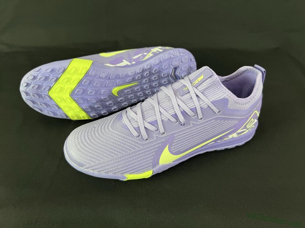 Unisex Nike Air Zoom Mercurial Vapor 16 Pro TF Football Shoes - Purple/Yellow/White