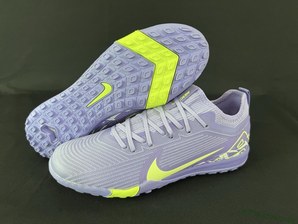 Unisex Nike Air Zoom Mercurial Vapor 16 Pro TF Football Shoes - Purple/Yellow/White