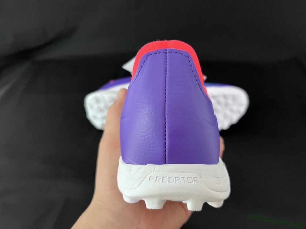 Unisex Adidas Predator Elite Foldover Tongue TF Football Shoes - Blue/White/Red