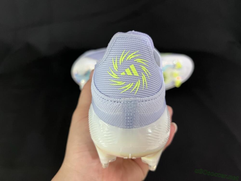 Unisex Adidas F50+ Elite Lightstrike Pro FG Football Boots - Purple/Yellow/White