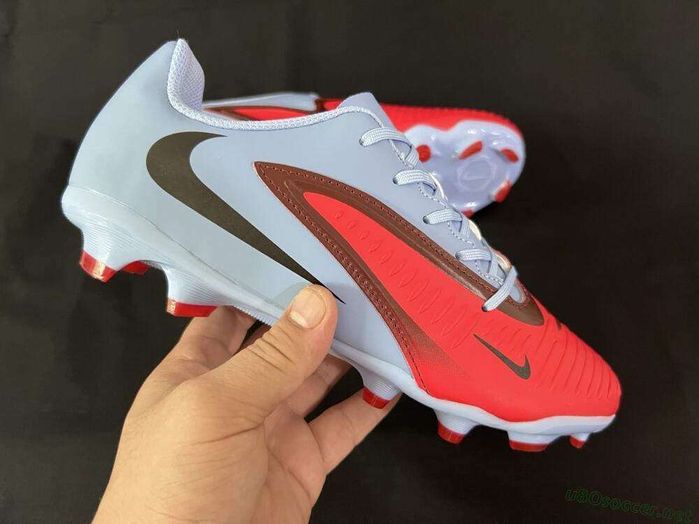 Men's Nike Phantom 6 Elite FG Football Boots - Red/Blue/Black