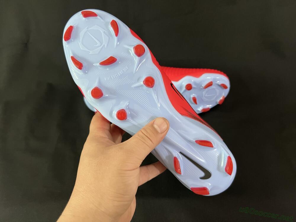 Men's Nike Phantom 6 Elite FG Football Boots - Red/Blue/Black