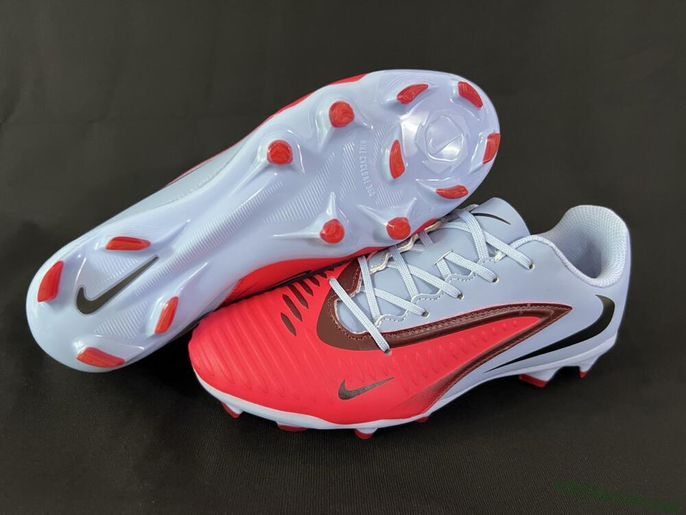 Men's Nike Phantom 6 Elite FG Football Boots - Red/Blue/Black