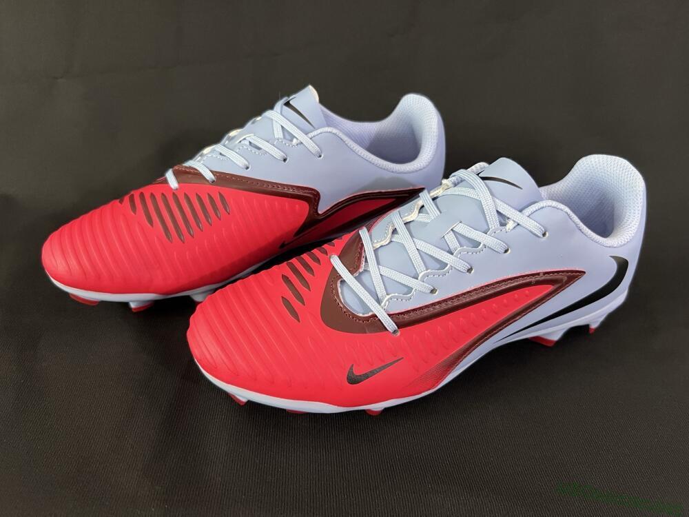 Men's Nike Phantom 6 Elite FG Football Boots - Red/Blue/Black