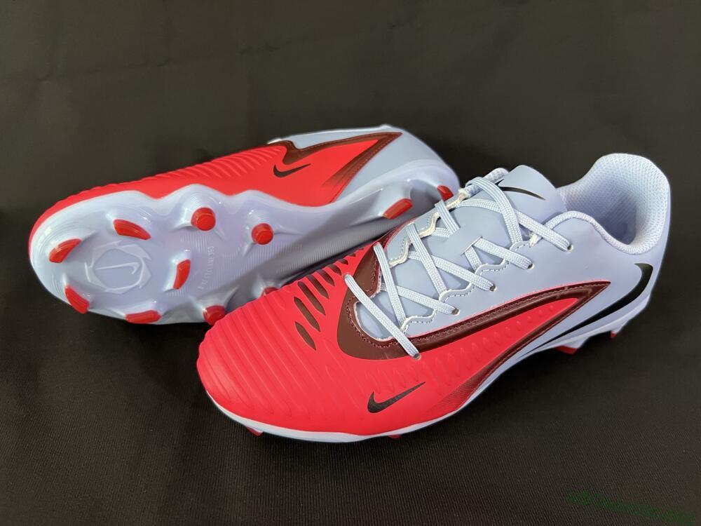 Men's Nike Phantom 6 Elite FG Football Boots - Red/Blue/Black