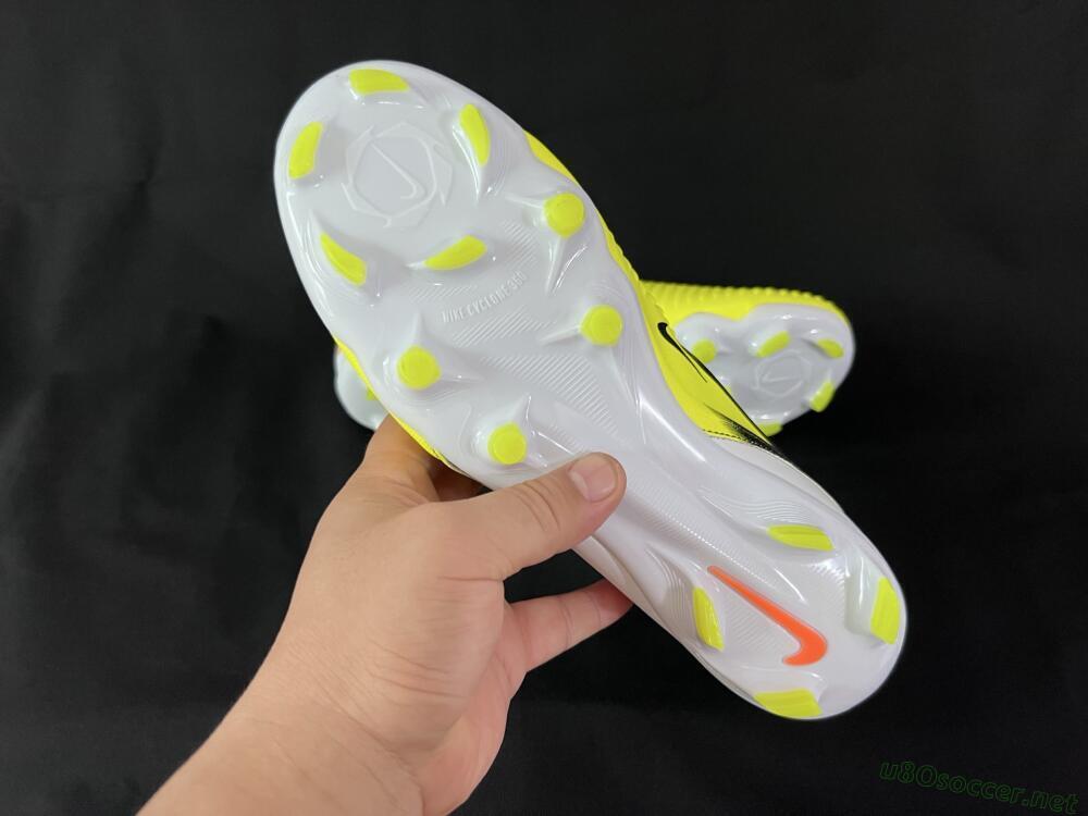 Men's Nike Phantom 6 Elite FG Football Boots - Yellow/Black/Red