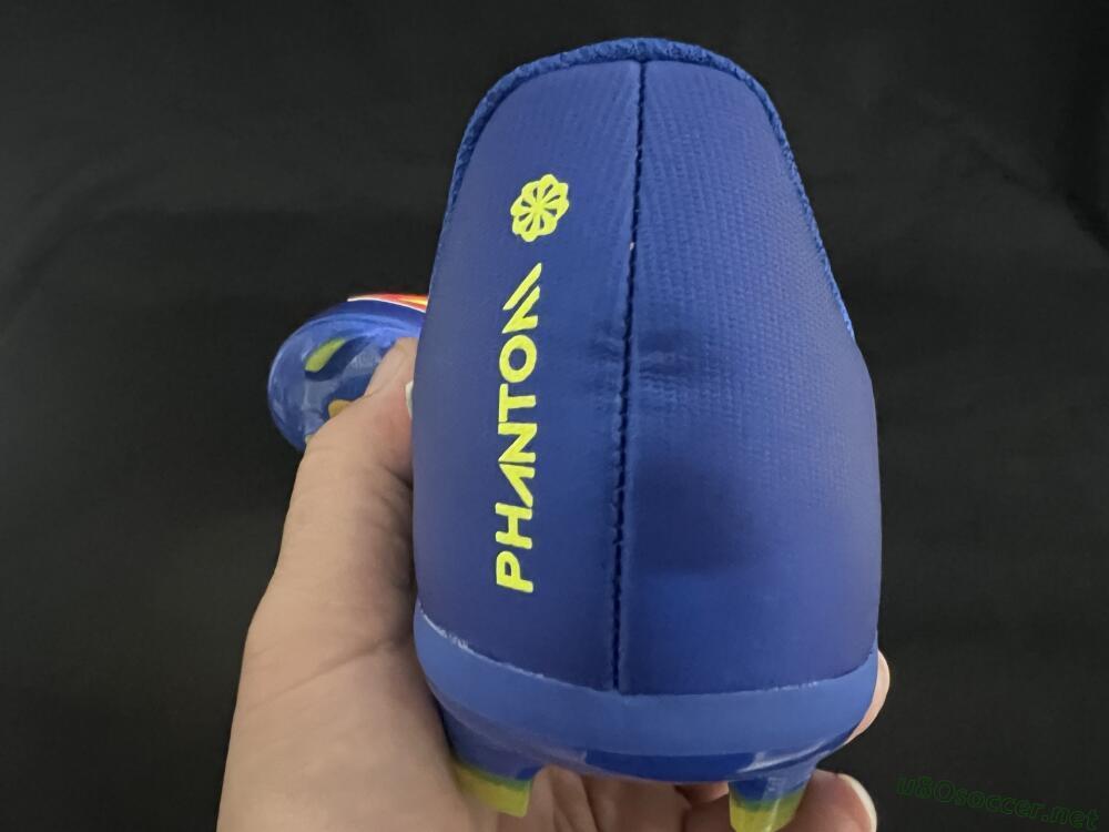 Men's Nike Phantom 6 Elite Low FG Football Boots - Yellow/Blue/Gold