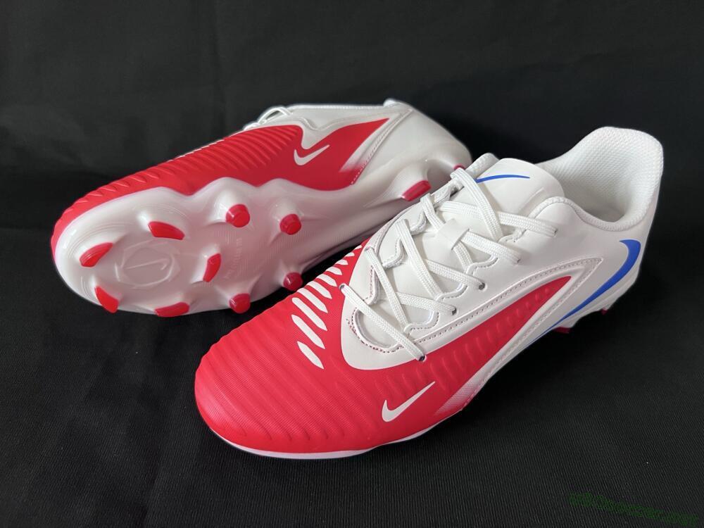 Men's Nike Phantom 6 Elite Low FG Football Boots - Red/White/Blue