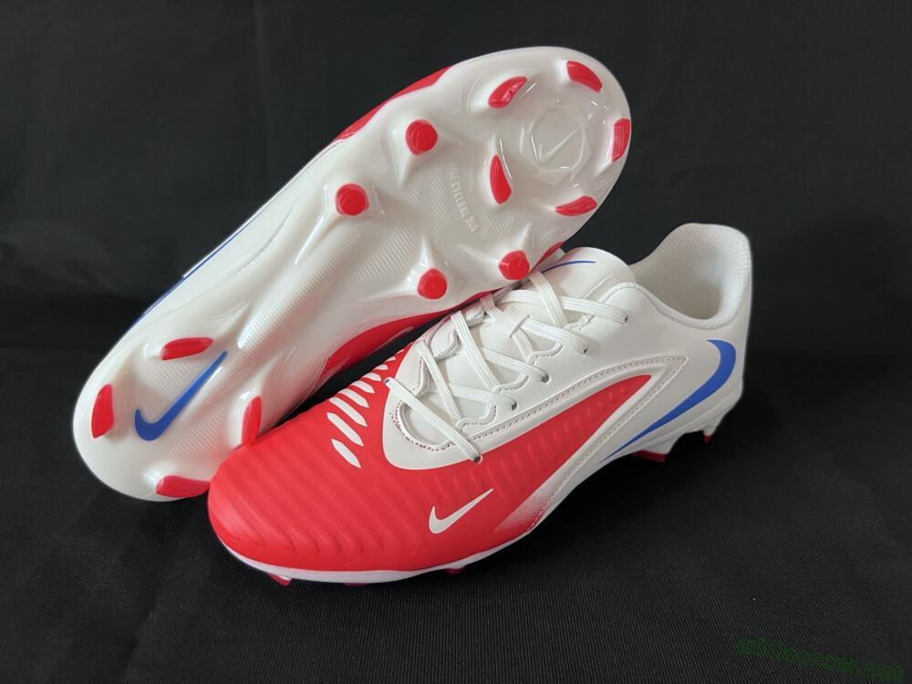 Men's Nike Phantom 6 Elite Low FG Football Boots - Red/White/Blue