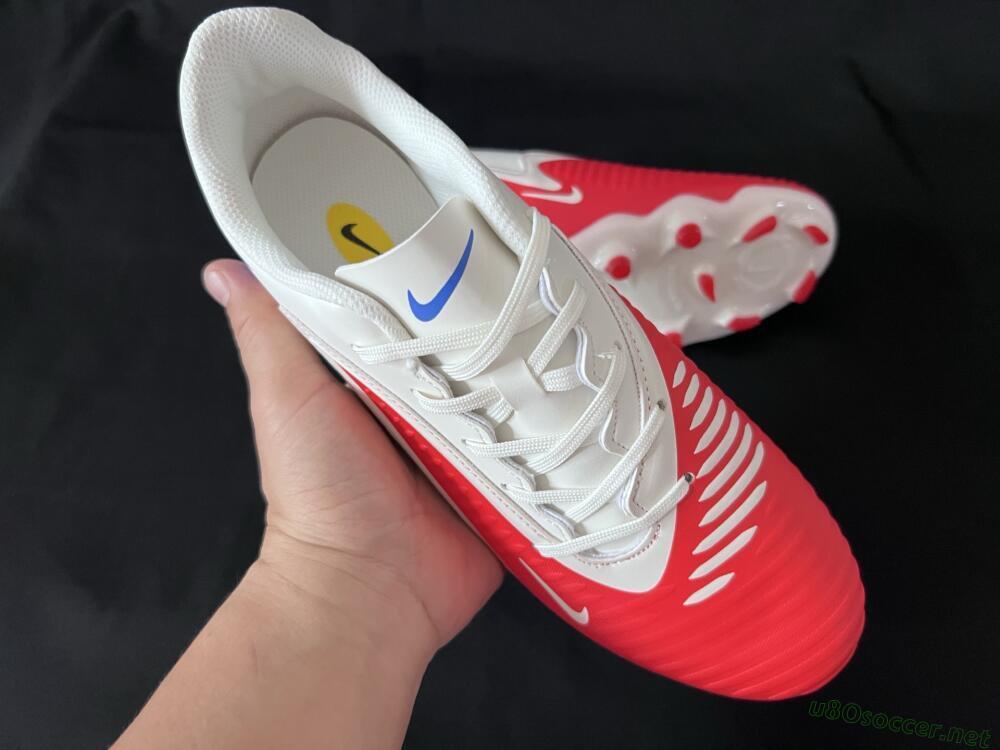 Men's Nike Phantom 6 Elite Low FG Football Boots - Red/White/Blue