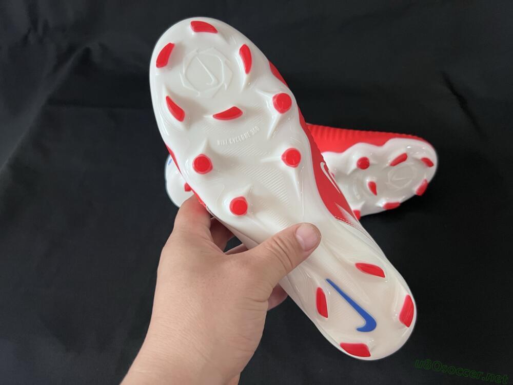 Men's Nike Phantom 6 Elite Low FG Football Boots - Red/White/Blue