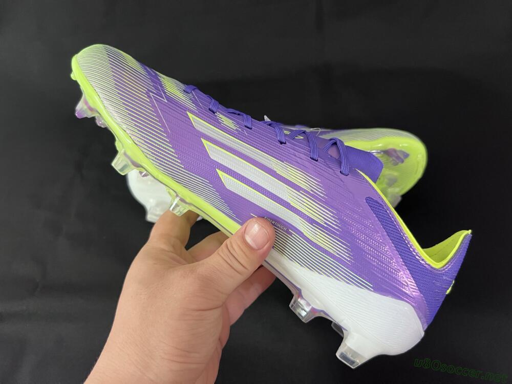 Unisex Adidas F50+ Elite FG Football Boots - Blue/Yellow/Silver