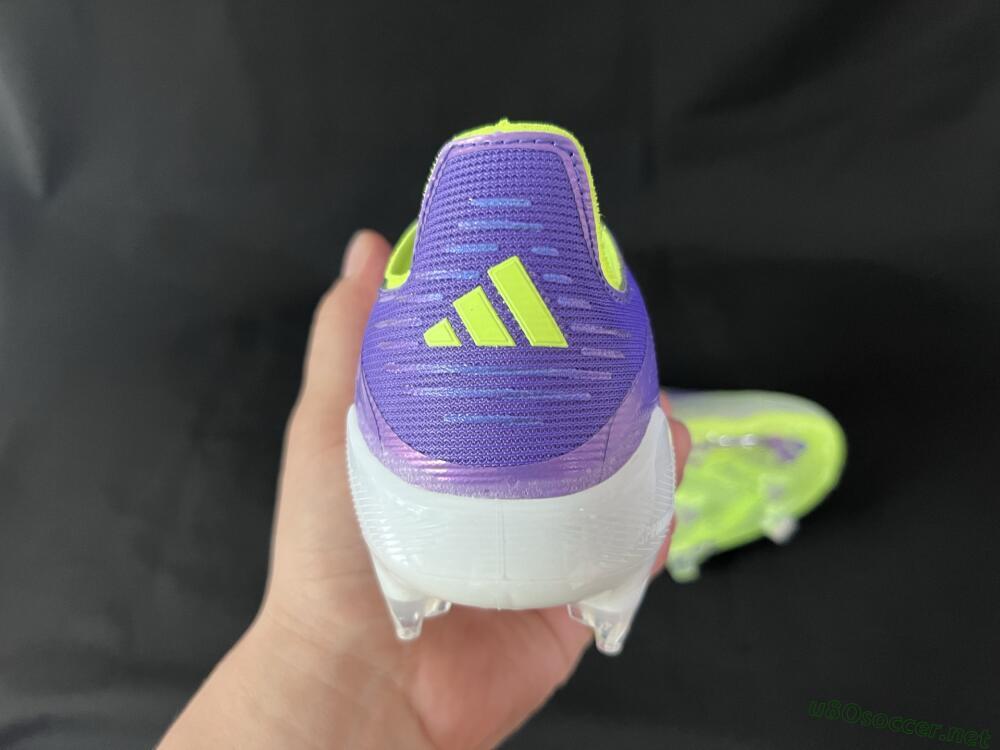 Unisex Adidas F50+ Elite FG Football Boots - Blue/Yellow/Silver