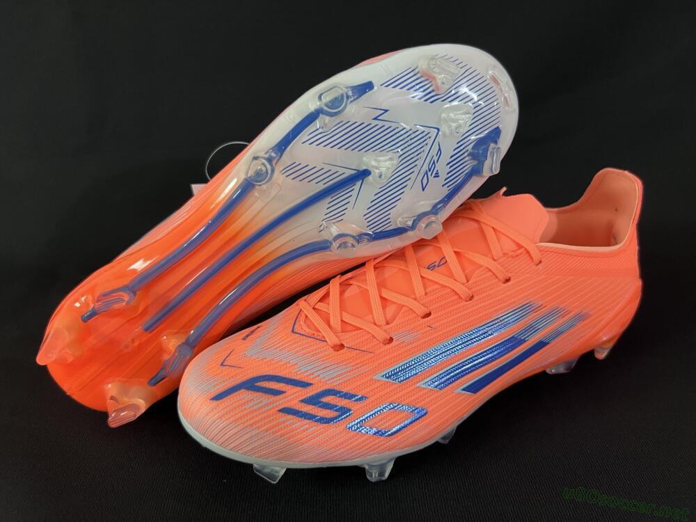 Unisex Adidas F50 Elite FG Football Boots - Red/Blue/White
