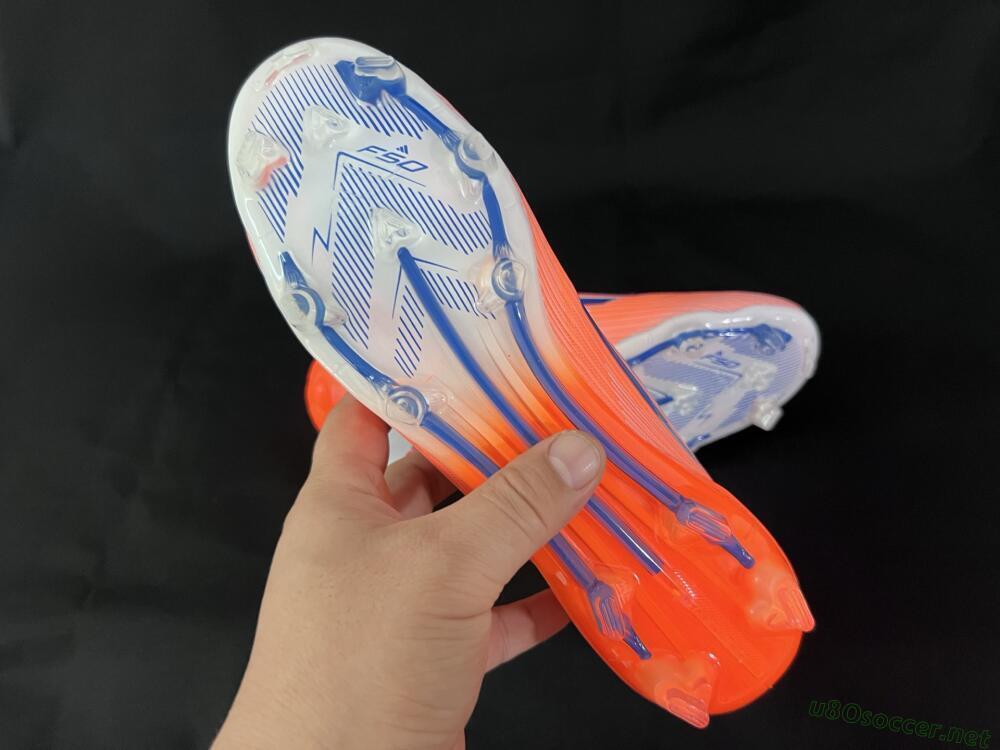 Unisex Adidas F50 Elite FG Football Boots - Red/Blue/White