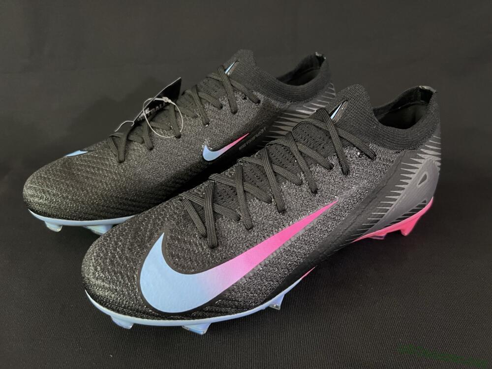 Men's Nike Air Zoom Mercurial Vapor 16 Elite FG Football Boots - Black/Jade/Pink