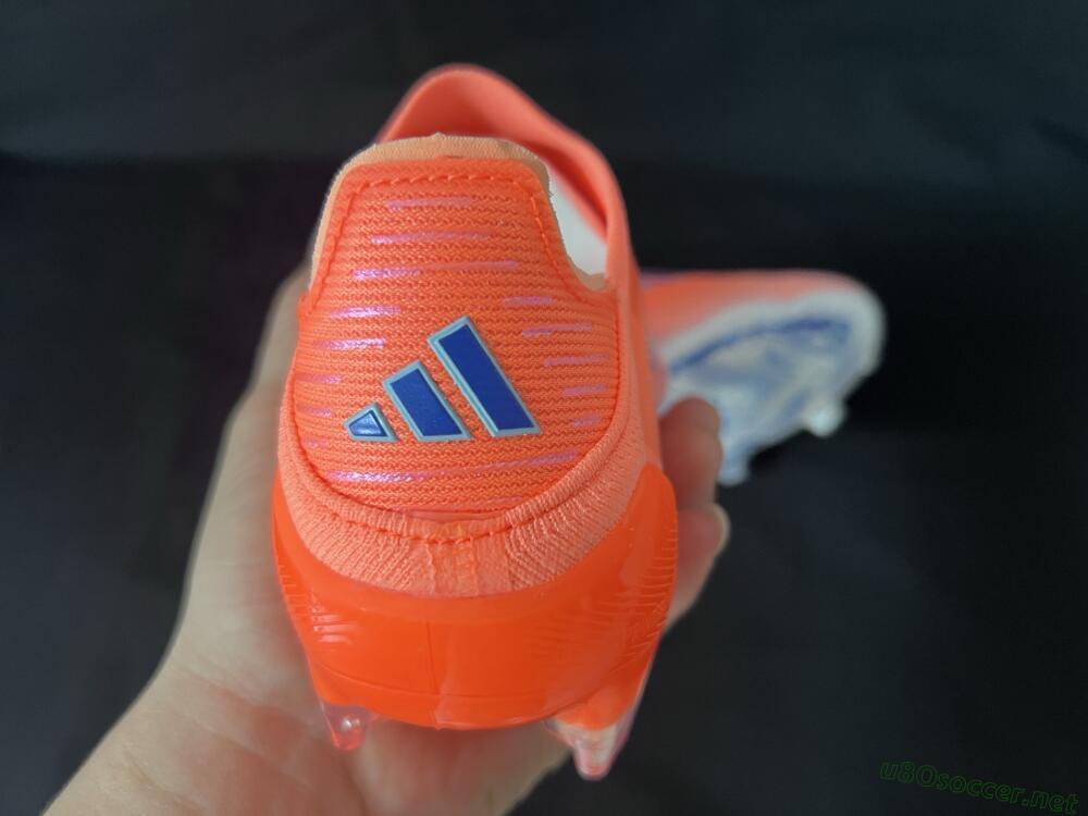 Unisex Adidas F50+ Elite Laceless FG Football Boots - Red/Blue/Silver