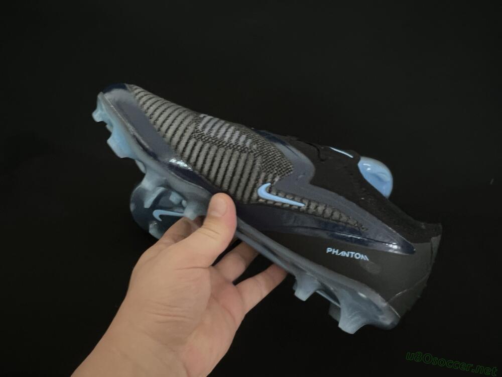 Unisex Nike Phantom 6 Elite Low FG Football Boots - Black/Blue/Jade